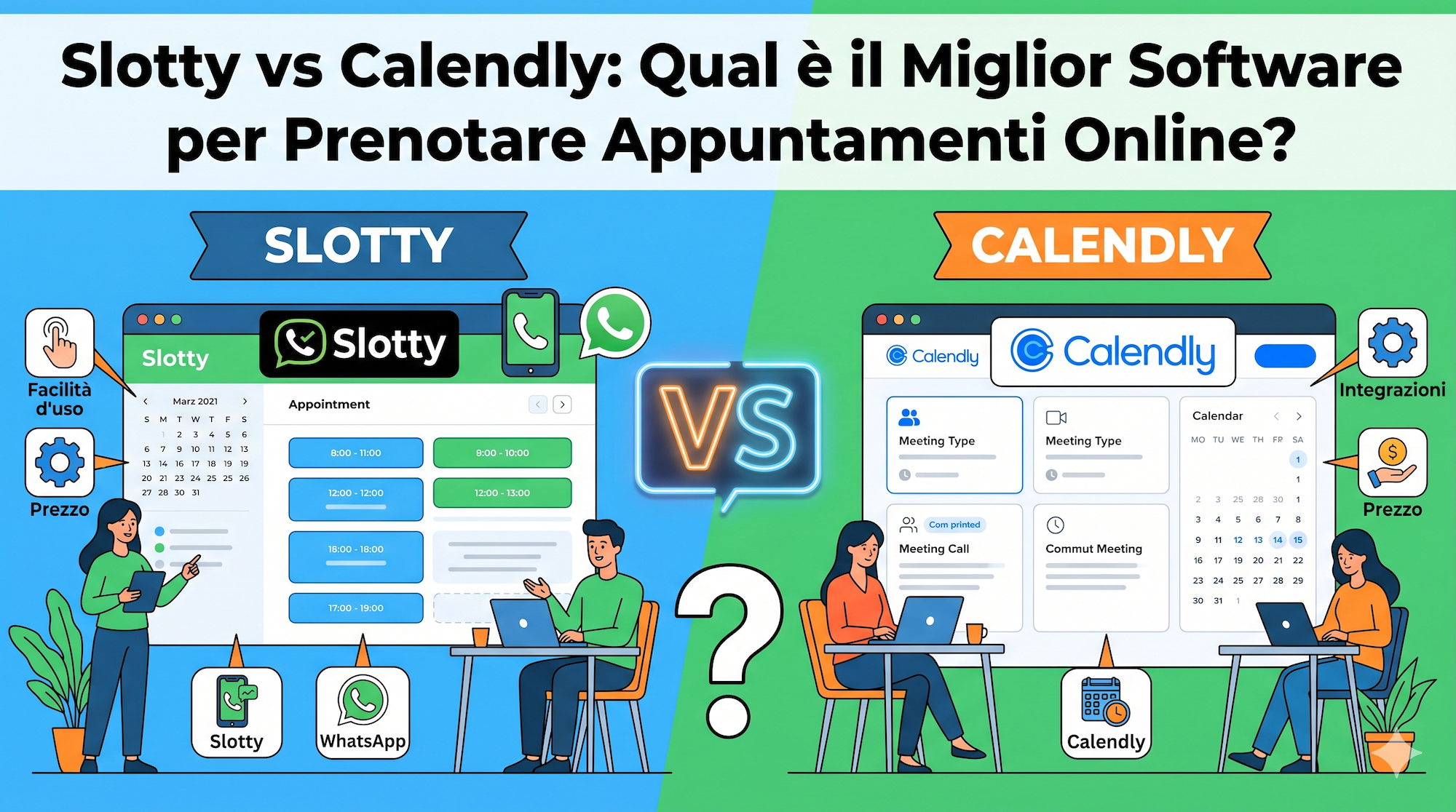 Slotty vs Calendly: Qual è il Migliore?